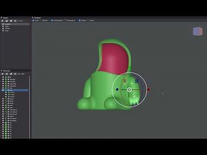 Godzilla modeling impression in SDF Modeler