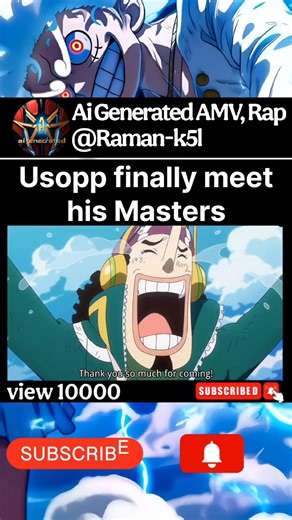 Usopp finally met his masters #usopp #onepiece #egghead