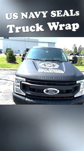 U.S. Navy SEALs Truck Full Wrap #vehiclewrap