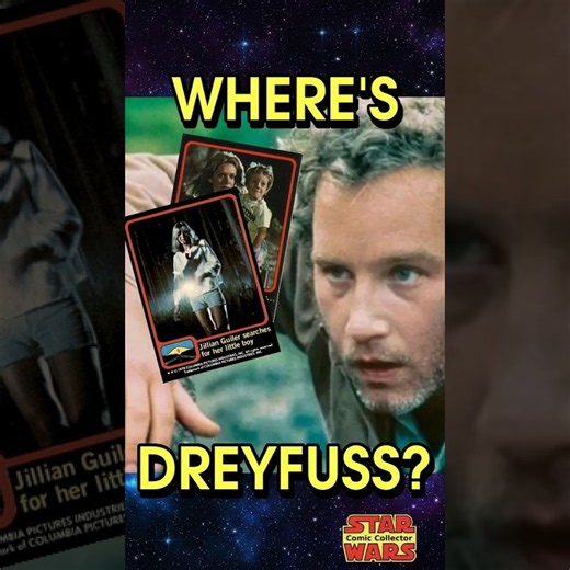 Why Was Richard Dreyfuss Missing From These Topps Trading Cards?