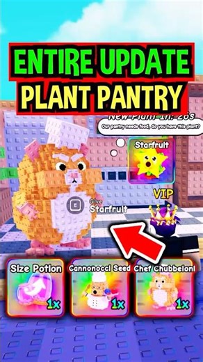 ENTIRE PLANT PANTRY UPDATE in Plants Vs Brainrots..