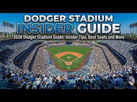 2026 Dodger Stadium Guide: Insider Tips, Best Seats and More