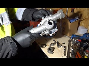 Byte vattenpump Saab 9-5 Aero -03