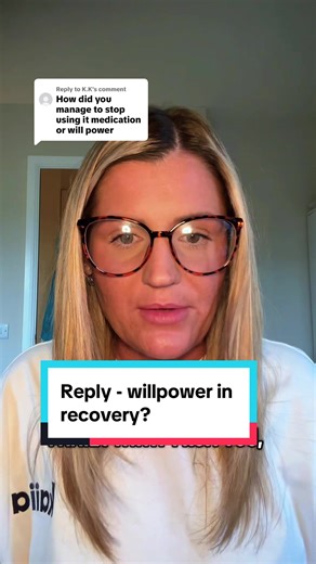 Replying to @K.K Can you fight addiction with willpower? Recovery, for me, doesn’t involve willpower. It’s the willingness to learn, work hard, improve and ultimately, be happy. #willpower #recoverytiktok #recovery #selfhelp #addictionrecovery