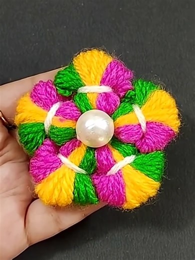 Beautiful Woolen Flower Making: A DIY Guide