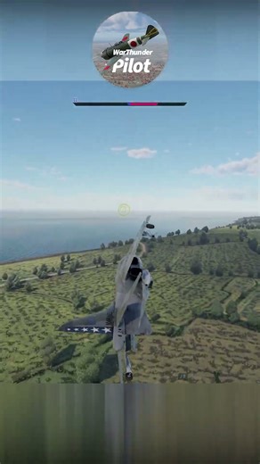 AV-8A gets critical hit with AIM-9G #warthunder arcade gameplay