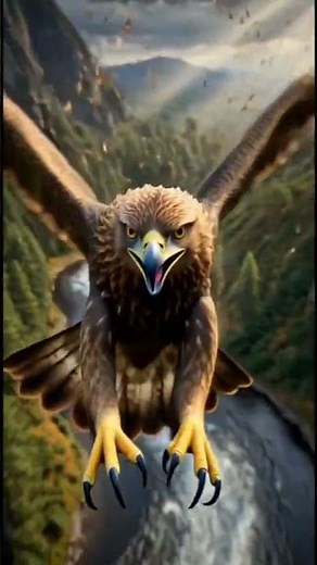 Baby Rabbit Surrounded by Predators… Then an Eagle Does the Unbelievable! 🐰🦅