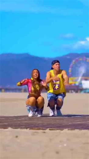 Her pants ripped during this dance challenge 😂