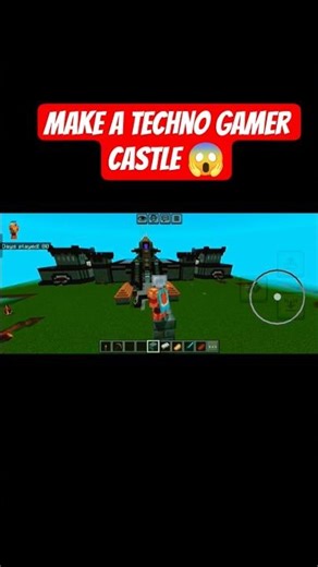 techno gamerz castle#viralvideo #minecraft #gaming