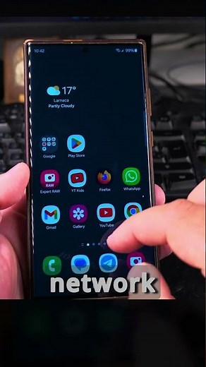 Samsung Android Toggle Wi-Fi Use 5G Mobile Data to Fix Wi-Fi Connected but No Internet Problem