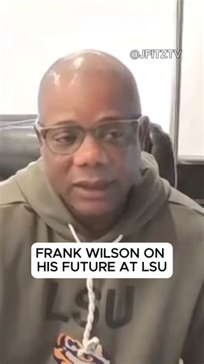 30K views · 102 reactions | LSU Football interim head coach Frank Wilson speaks on his future with the Tigers Lane Kiffin hasn't officially announced if Wilson will be retained or not #lsufootball #CollegeFootball #GeauxTigers #FrankWilson #LaneKiffin #SEC #sports #Louisiana | Jamarcus Fitzpatrick TV | Facebook