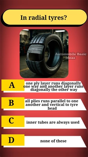 In radial tyres?