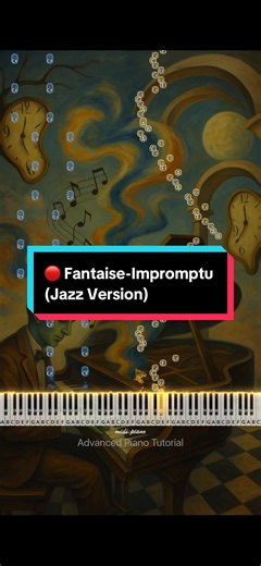 Fantaise-Impromptu Jazz Version - Advanced Piano Tutorial