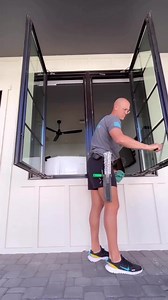 Who else could watch Hunter Window Wash clean windows all day? 😍 It’s the perfect time to add “clean windows” to your spring to-do list! Check out these easy window cleaning tips here: https://www.andersenwindows.com/ideas-and-inspiration/blog/tips/how-to-clean-windows/ Featured here: 100 Series Casement Window | Andersen Windows Doors