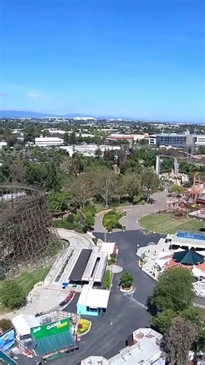 Drop Tower at California's Great America VERTICAL POV