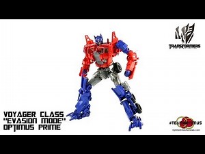 Video Review of the Transformers Age of Extinction: Voyager Class "Evasion Mode" Optimus Prime