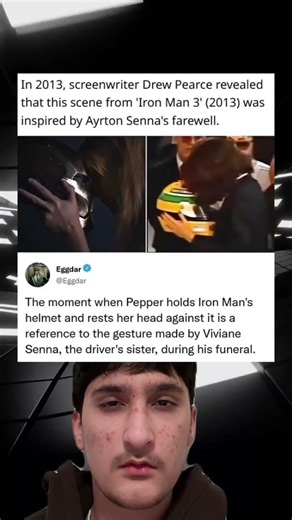 In 2013, screenwriter Drew Pearce revealed that this scene from 'Iron Man 3' (2013) was inspired
