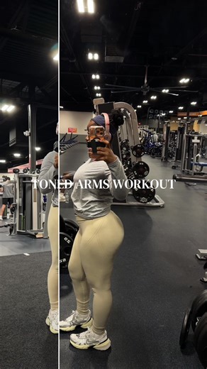 Toned arms workout for beginner ##armstrong##fitness##workout | arm workouts