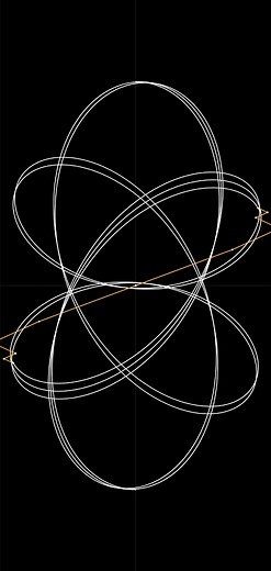 Abstract Geometric Shapes Evolving in Minimalist Design