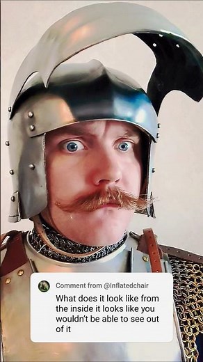 Milanese Sallet #medieval #knight #medievalarmor
