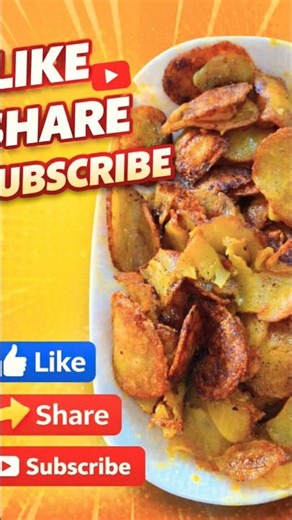 Crispy Aloo Fry in 5 Minutes 😍🔥 ll recipe ll aalu recipe ll #viral #aalu