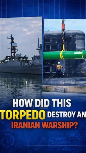 How MK-48 TORPEDO can SINK a IRANIAN WARSHIP? #Torpedo#Submarine#USNavy#NavalWarfare#Defense