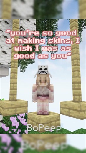 never give up 🫶🏻 #minecraft #minecraftskin #progress