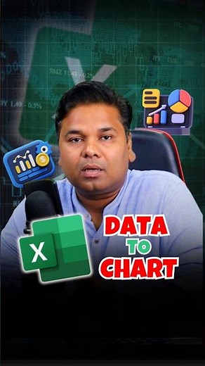 Convert Excel Data To Chart #excel #pc #tips