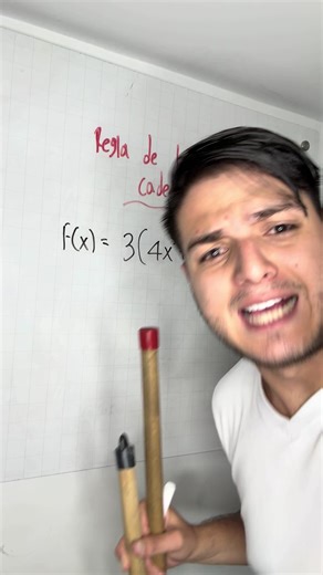 Regla de la cadena #matematica #algebra #educacion #parati