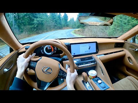 7,300 RPM in a 2025 Lexus LC 500! | POV Drive
