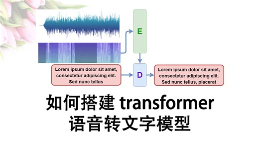 如何搭建transformer语音转文字模型