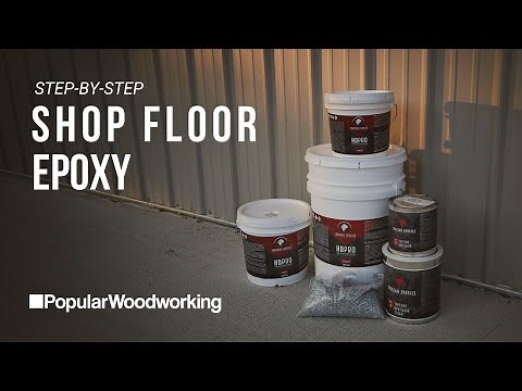 Finishing Your Shop Floor with Epoxy