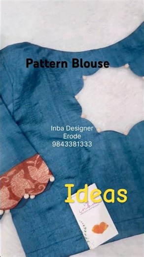 Pattern blouse ideas