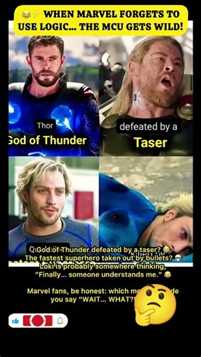 WHEN MARVEL FORGETS TO USE LOGIC… THE MCU GETS WILD! 🤡