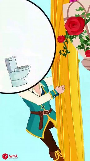 98K views · 408 reactions | Bad Prince vs Princess Rapunzel ❣️ #fairytales #bedtimestory #englishstory #WOANETWORK | Cartoon Paradise | Facebook