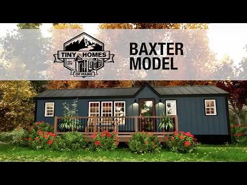 Tiny Homes of Maine Baxter Model Rendering Walkthrough