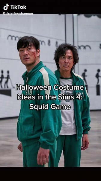 How to Dress Your Sim in Squid Game Costume