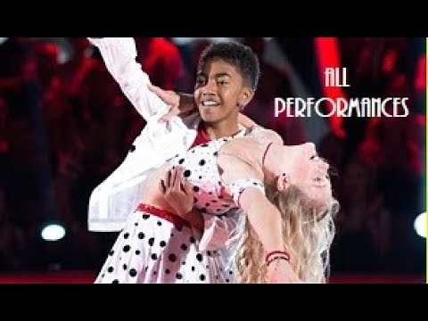 Miles Brown & Rylee Arnold | Dancing With The Stars Juniors - DWTS 2018 | ALL PERFORMANCES