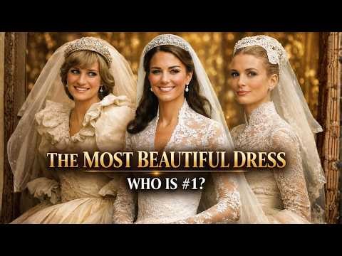 The Most Iconic Royal Wedding Dresses… One Was UNBELIEVABLE 😱