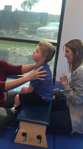 Stacy's Saturday post: I took this video of Tripp at therapy yesterday. He is getting so much better at head control. So proud of him. We practice head control at | Tripp Halstead Updates