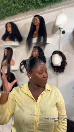 Frontal Ponytail Hairstyles: Guide to Lace Front Wigs