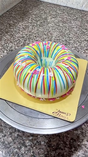 New Cake Design Tutorial #trending #cakedecoration #viral #shorts