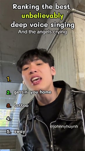 Ranking the best Unbelievably Deep Voice Singing Moments