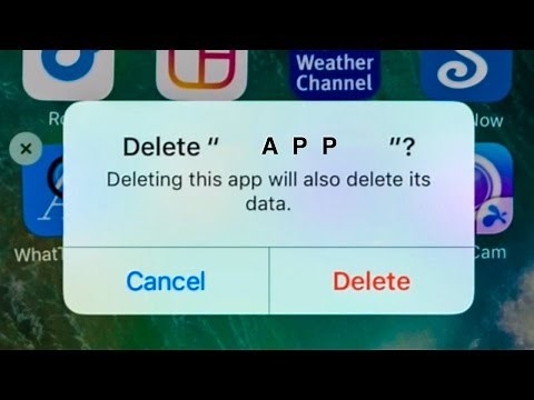 How to Uninstall Apps in iPhone 7 iPhone 6 iPhone 5 iPhone 4s iPhone 6s plus