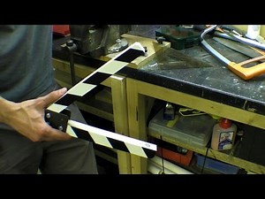 Clapperboard / Film Slate - Hidden Magnet and Iron on Melamine