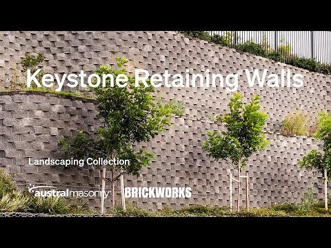 Keystone Retaining Walls from Austral Masonry