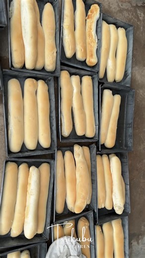Traditional Bread Making Process at a Ghanaian Bakery