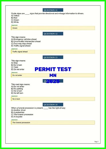 PERMIT TEST MN 2025 video