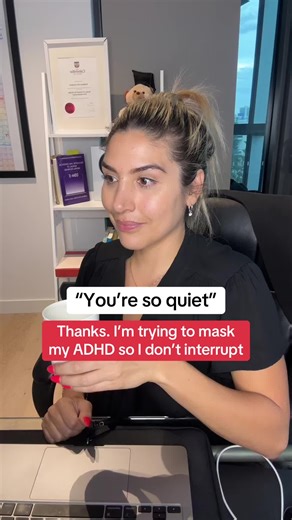 Do you engage in masking? ADHD masking, aka camouflaging or impression management, is when individuals with ADHD intentionally or subconsciously altering their behavior to fit societal expectations and avoid stigma, often by hiding or overcompensating for ADHD. #adhd #masking #psychologist #adhdtiktok #adhdinwomen #adhdproblems