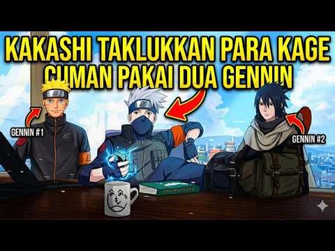 JENIUS! Cuma Bawa 2 Genin, Kakashi Bikin Semua Kage Tunduk Ketakutan!